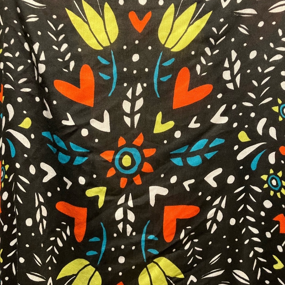 Colorful Patterned Scarf / Wrap - image 6